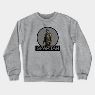 Spartan - John Diggle - Comic Book Text Crewneck Sweatshirt